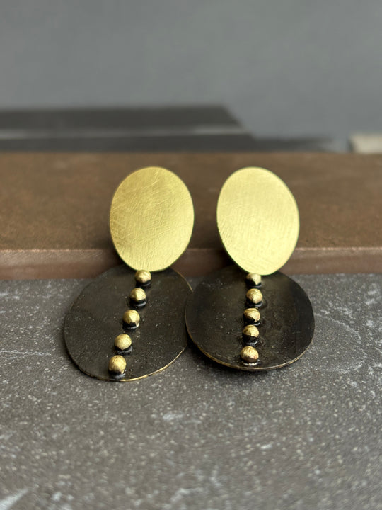 Aros Eclipse – Bronce y pátina negra