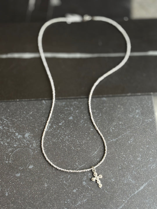 Collar Cruz de Plata – Plata