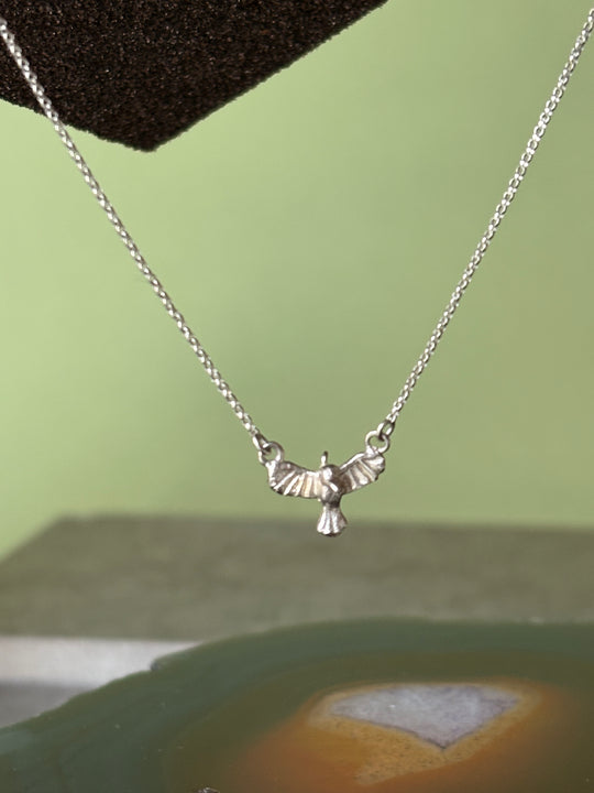 Collar Colibrí – Plata