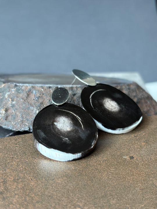 AROS CACHO BICOLOR - Cacho y Plata