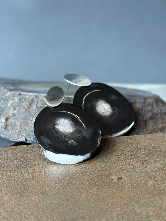 AROS CACHO BICOLOR - Cacho y Plata