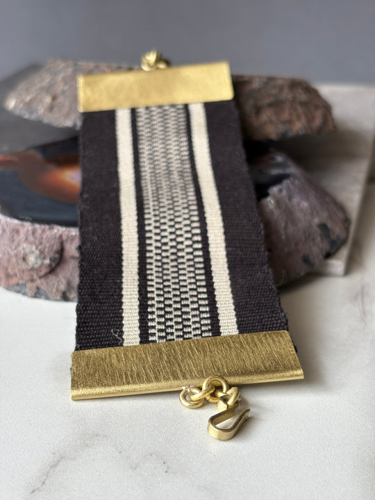 PULSERA MANTO DE HUASO NEGRO - Cobre