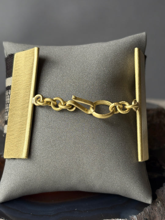 PULSERA MANTO DE HUASO NEGRO - Cobre