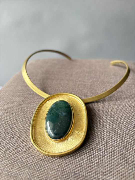 TIARA POESÍA VERDE - Bronce