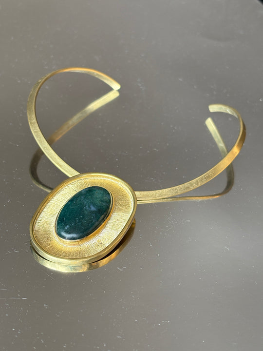 TIARA POESÍA VERDE - Bronce