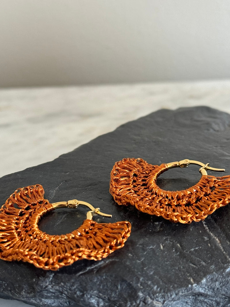 Aros Gerbera Bronce II