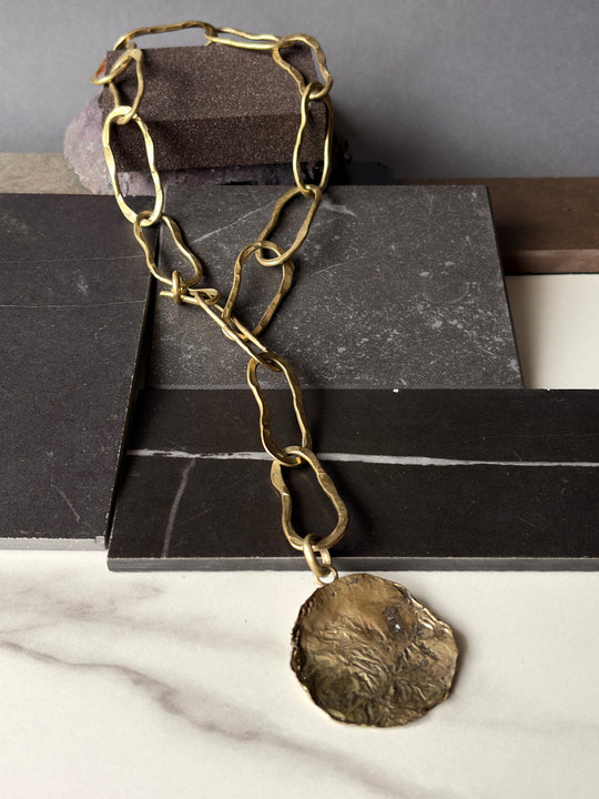 Collar Nudo Esencial - Bronce