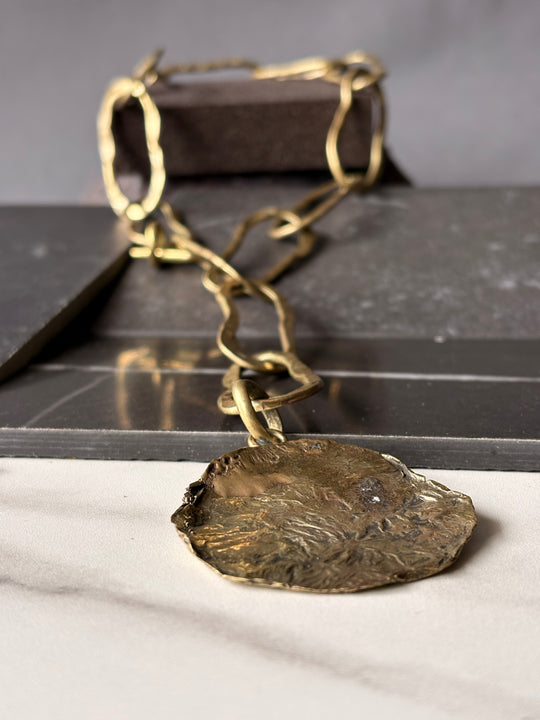 Collar Nudo Esencial - Bronce
