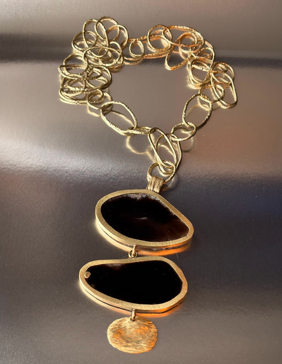 Collar Doble Ágata Imperial