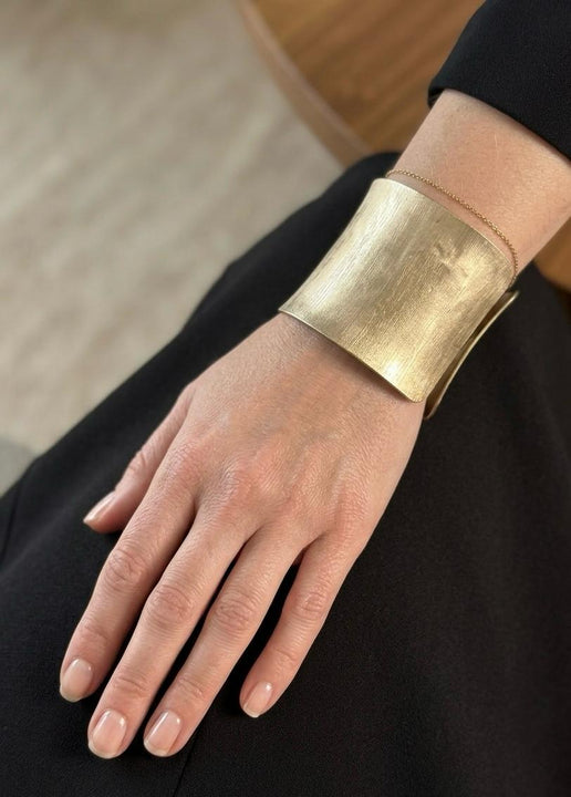 Brazalete Alpaca Satinada - Alpaca