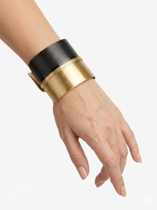 Brazalete Sombra Ancha - Bronce